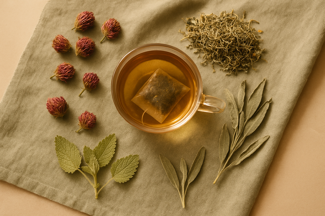 Menopause Tea: Natural Support for Hot Flashes, Hormone Balance &amp; Better Sleep