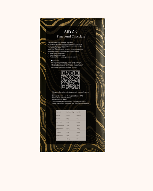 ARYZE Functional Chocolate – Milk (45%)